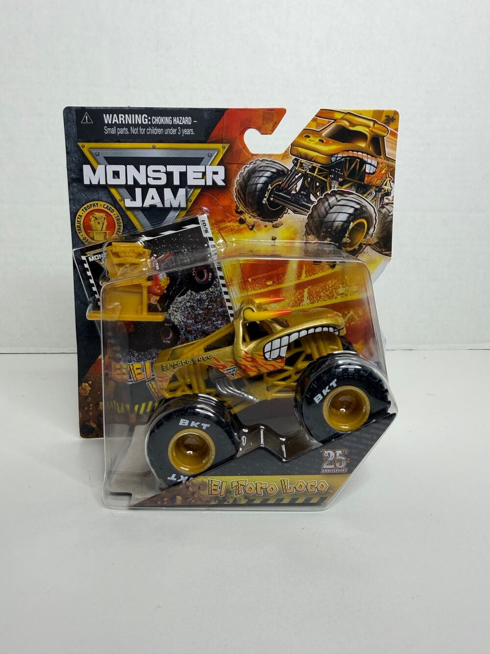 Monster Jam Gold Series El Toro Loco 1:64 Monster Truck Toy